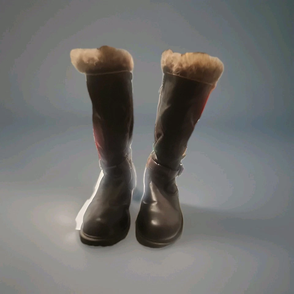 Bota de nieve Totes Esther para mujer marrón, talla 9 EE. UU., ancha, uso Foto 1 de 4