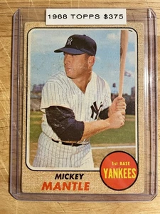 1968 Topps #280 Mickey Mantle - Bild 1 von 10