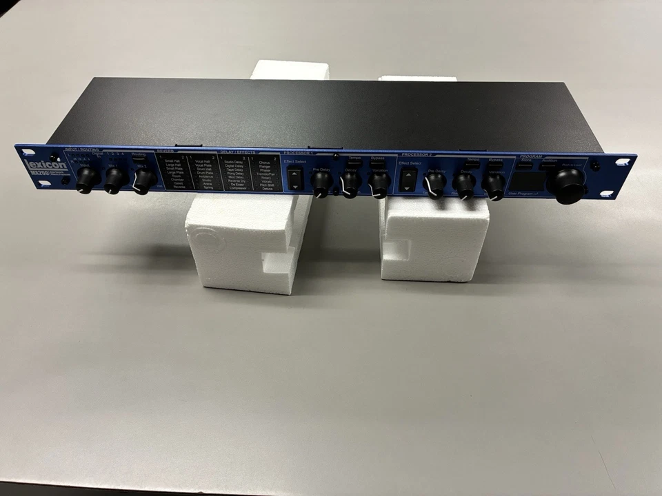 Lexicon MX200 processador de efeitos de ressonância dupla unidade de efeitos múltiplos com fonte de alimentação - Imagem 1 de 4