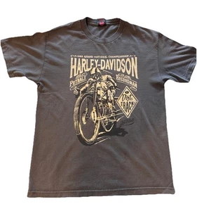 T-shirt uomo Harley Davidson Petrali Recordman grigia taglia large - Harrisburg PA - Foto 1 di 7