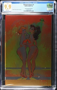 Pinupocalypse #1 Andrew Tarusov LACC Convention Metal Edition E - CGC 9.9 MINT - Bild 1 von 2