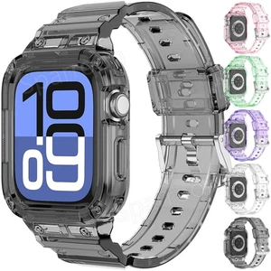 For Apple Watch Series 10 42mm/46mm Shockproof Full Case Band Bracelet Strap NEW - Picture 1 of 52