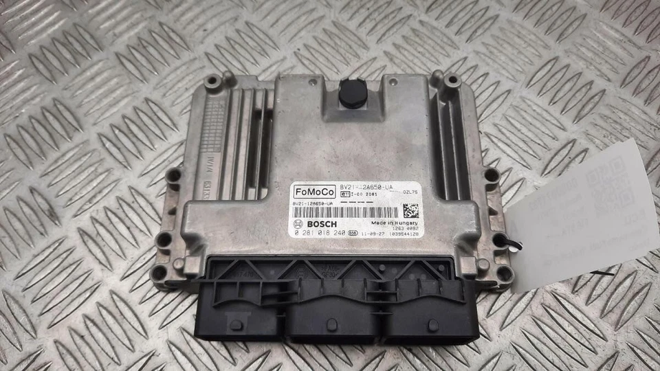2012 FORD FIESTA MK7 1.6L MOTOR DIESEL ECU BV21-12A650-UA - Imagem 1 de 4