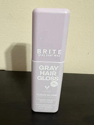 Brite Gray Your Way Brillo para Cabello Gris Brillo Transparente Tinte Directo Tónico 3.38 fl oz Foto 1 de 2