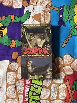 1998 GAPPA The Triphibian Monsters VHS Widescreen 90min Color SEALED Eng Dub - Image 1 of 4