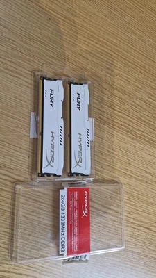 HyperX Fury (2x4Gb) DDR3 1333mHz RAM Sticks - Image 1 of 3