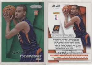 2014-15 Panini Prizm Green Prizms Tyler Ennis #266 Rookie RC