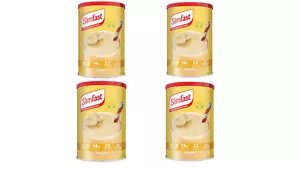 4 x 584g SlimFast Banana Flavour Shake Powder 16 Servings each Meal Replacement - Picture 1 of 4