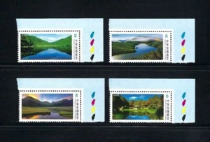 China Taiwán 2018 #661 Lagos Alpinos de Taiwán Serie No 3 Estampilla CUELLO LOGOTIPO - Imagen 1 de 1