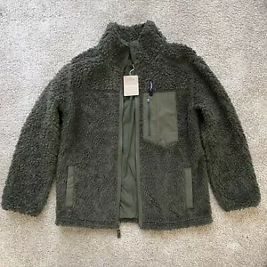 Patagonia Retro-X Coat Women’s Small Fleece Basin Green Outdoor Hiking NEW - Picture 1 of 9