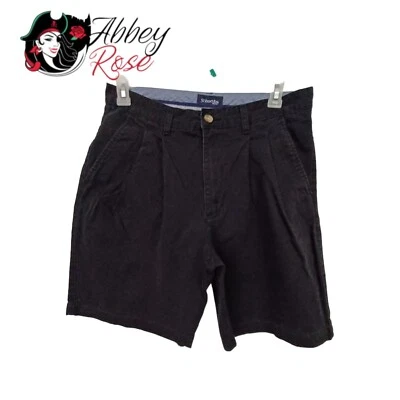 St Johns Bay Shorts Size 34, Pockets Pleated Navy Chino 9” Inseam Mens - Image 1 of 4