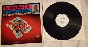 George Jones King of Broken Hearts LP WLP PROMO 1A UAL 3442 - Picture 1 of 8