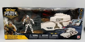 Soldier Force VERY RARE Chap Mei Swift Attax Playset Snowfall Assault Tank - Picture 1 of 7