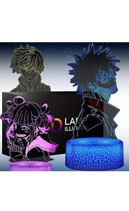 3D Anime Nachtlampe MY HERO ACADEMIA 7 Farben Touch-Funktion Tischlampe Decor - Bild 1 von 6