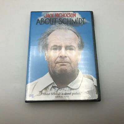 ABOUT SCHMIDT DVD Movie Factory Sealed Jack Nicholson New Unopened Drama Comedy - Image 1 of 4