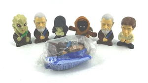 Lote de 7 piezas de figuras de juguetes Burger King Star Wars Episodio 3 2005 - Imagen 1 de 8