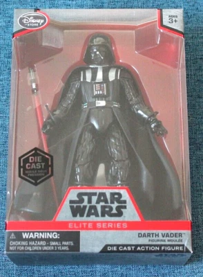 Disney Star Wars Elite Series Die Cast Darth Vader Figure New Sealed - Imagem 1 de 4