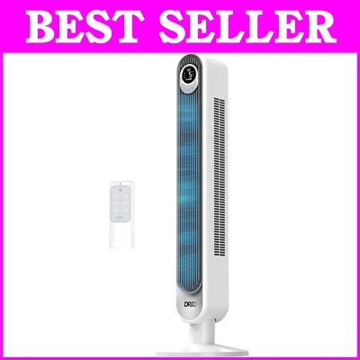 Cruiser Pro T1 Tower Fan - 6 Speeds, Remote & 90° Oscillation for Indoor Comfort - Image 1 of 4