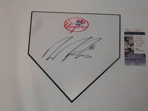 DELLIN BETANCES SIGNED HOME PLATE NEW YORK YANKEES SUPERSTAR JSA COA - Picture 1 of 2