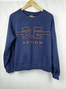 PE Nation Sweatshirt blau Crew - Bild 1 von 2