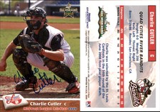 Charlie Cutler Signed 2009 Grandstand Midwest League Western Division All-Stars