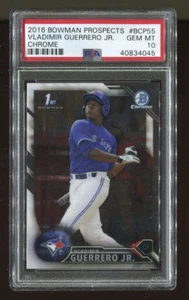 2016 Bowman Chrome Prospects #BCP55 Vladimir Guerrero Jr RC PSA 10 GEM MINT - Picture 1 of 1