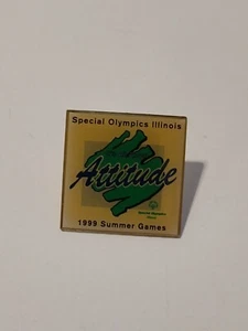 Attitude Special Olympics Illinois 1999 Summer Games Lapel Tack Pin - Bild 1 von 5