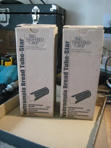2 The Pampered Chef Valtrompia Bread Tube - Star - Picture 1 of 4