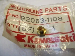 KAWASAKI NOS/OEM MAIN JET #94 KZ 550-D1 GPZ 1981 92063-1108 NEW VINTAGE - Picture 1 of 2
