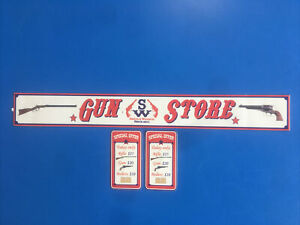 Playmobil Western * Gun Store *autocollant - Sticker Maison Western
