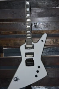 Dean Z Select 24 Kahler - Arctic White 6 string guitar rock metal chug explorer - Picture 1 of 9