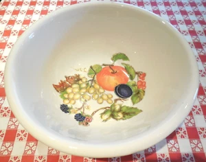 Lrg Vintage Family Size 15" Embossed Pottery Mixing Spaghetti Serving Bowl Italy - Picture 1 of 12
