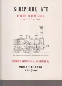 SCRAPBOOK DESSINS FER O ou HO N°11 LOCO I-A-I / LOCO TENDER 32001 A 32050/ AALSF - Picture 1 of 4