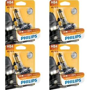 4x Philips Vision HB4 Halógeno Hasta 30% Más Luz 51W 12V Lámparas De Coche - Imagen 1 de 2
