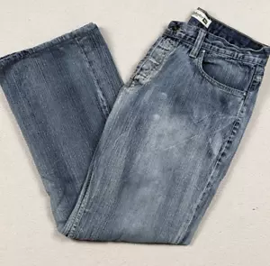 Diesel entspannte gerade Jeans 100 % Baumwolle Vintage Wash Distressed Herren Größe 32 - Bild 1 von 20