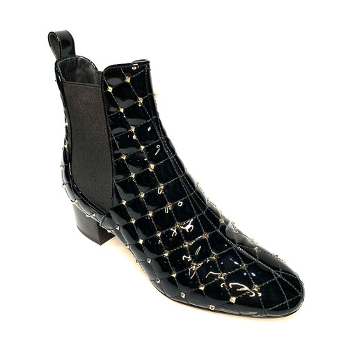 Stivaletti trapuntati Valentino Garavani Rockstud EU 38 5 US 8 5 neri