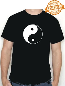 YIN-YANG Tai Chi Chinese Symbol  / T-Shirt / Tee / Taijitu / Therapy / S-XXL - Picture 1 of 12