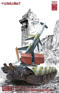 Model Collect 1/72 #UA72076 Rheintochter-1 beweglicher Raketenwerfer mit E100 Karosserie - Bild 1 von 1