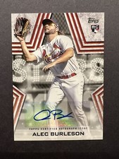 2023 Topps Series 2 Baseball Stars ALEC BURLESON Rookie RC Auto CARDINALS