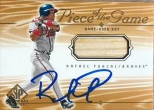 Rafael Furcal Autographed 2001 SP Game Bat - Piece of the Game #RF - Picture 1 of 1