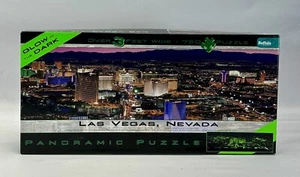 Buffalo Games Panoramic Las Vegas Glow in the Dark -750pc Jigsaw Puzzle - Picture 1 of 1