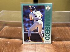 1992 Fleer #252 Jose Canseco Oakland Athletics Baseball Card