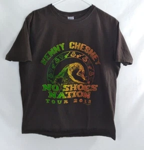 Kenny Chesney T-Shirt ""No Shoes Nation Tour 2013"" Größe Large - Bild 1 von 6