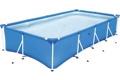 Frame Pool BESTWAY STEEL PRO 400 x 211 cm mit Metallrahmen Garten Swimmingpool - Bild 1 von 4