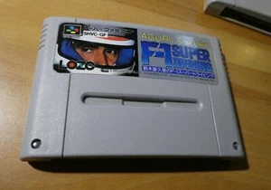 GAME/JEU SUPER FAMICOM NINTENDO NES JAPANESE F-1 SUPER DRIVING SHVC GF SNES JAP - Bild 1 von 2