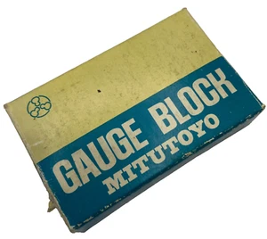 MITUTOYO GAGE BLOCK SIZE 1.2MM GRADE 614580, 84132, 2 PCS - Picture 1 of 3