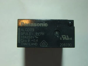 1X Relay 9V 1XEIN Panasonic ALQ309 #20-43 - Picture 1 of 7
