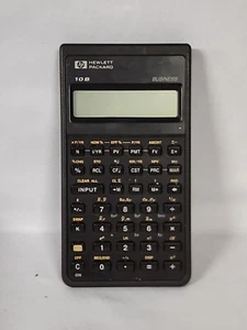  Calculadora financiera empresarial HP Hewlett Packard 10B con funda blanda funciona - Imagen 1 de 5