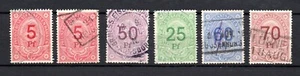 Prussia (Germany) old set railroadstamps used - Picture 1 of 2