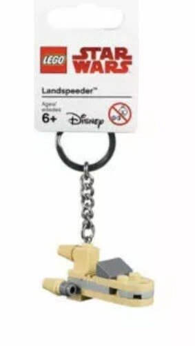 LEGO Minifigure KEYCHAIN Disney Star Wars Landspeeder #853768 NWT Tracked Ship Foto 1 de 1